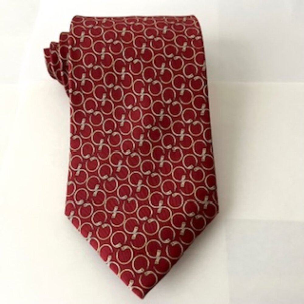 Gucci Men’s Tie. Rare, Authentic, vintage, 100% silk, made in Italy